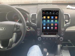 Android Tesla Vertical 12,1 "GPS del coche de la pantalla de Video <span class=keywords><strong>Radio</strong></span> de Audio para Kia <span class=keywords><strong>Sorento</strong></span> 2009-2012 <span class=keywords><strong>Radio</strong></span> Wifi Playstore - Product Image 4