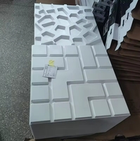 Panneau moderne 3d de mur de plafond de PVC de décor d'art de mur pour la réception