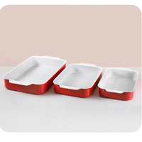 Loyang Panggang Anti Lengket Stainless Steel Warna-Warni - Loyang 3 Lapis, Tahan Lama untuk Dapur, Prasmanan, Restoran & Katering