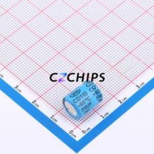 Condensador Electrolítico de Aluminio de Montaje Pasante ECR1EPT471MLL100012, D10xL12.5mm 470uF 20% 25V 5mm - Product Image 2