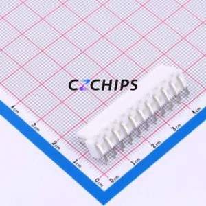 ZX-VH3.96-11PWZ Wire-to-Board Pin Header Bent Lead Through Hole,P=3.96mm Connector 1x11P 3.96mm Right Angle Insert VH - Product Image 2