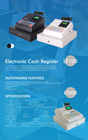 Longfly pas cher ECR électronique ancienne caisse enregistreuse systèmes de point de vente au détail tablette Portable Pos Terminal pour petite entreprise LF100