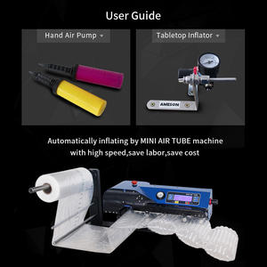 Ameson-bolsas de columna de aire biodegradables, tubo de plástico verde ecológico, paq, OXO - Product Image 2