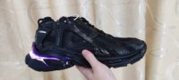 Chaussures à semelles épaisses, baskets tendance à LED lumineuses, effet de hauteur accrue, logo personnalisé
