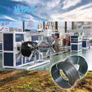 Chaîne de production de machines entièrement automatiques HWYAA pour la fabrication de tuyaux d'irrigation goutte à goutte avec contrôle PLC pour matériaux PE/<span class=keywords><strong>EVA</strong></span>/PP, certifiée CE - Product Image 3