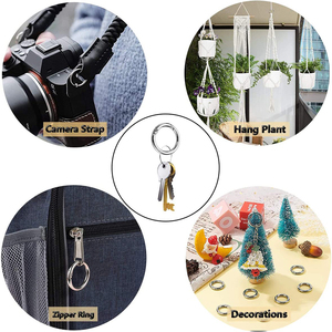 ตะขอสปริงโอริงห่วงนิรภัยแบบสปริงสำหรับกระเป๋าพวงกุญแจ - Product Image 5