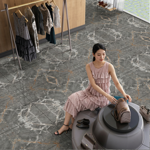Calacatta Grey Marble Look Porcelain Tiles 600x1200mm Polished Premium Interior Collection - Product Image 4