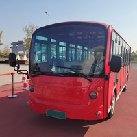 Autobús Turístico Eléctrico de 23 Plazas con Motor de CA de 96V/15KW, Funciona con Batería