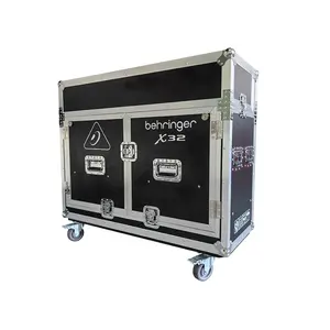 Customized Behringer X32 Hydraulic Flight Case With Laptop Stand Outdoor Live Show Portable Digital Mixer Flight Case