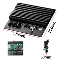 Carte d'amplification de puissance automobile, amplificateur de puissance audio haute performance pour subwoofer, amplificateur de puissance 12V, carte mère pour haut-parleur de voiture