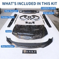 1016 Kits de carrosserie mise à niveau pour Lamborghini Urus large Bodykit forgé en Fiber de carbone lèvre avant jupe latérale diffuseur arrière capot moteur