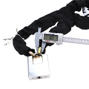 YH1096 Cerradura <span class=keywords><strong>de</strong></span> <span class=keywords><strong>cadena</strong></span> <span class=keywords><strong>de</strong></span> <span class=keywords><strong>bicicleta</strong></span> Cerradura antirrobo <span class=keywords><strong>de</strong></span> seguridad <span class=keywords><strong>Candado</strong></span> <span class=keywords><strong>de</strong></span> motocicleta universal - Product Image 6