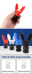 سعر منخفض مصدر إلهام من السيليكون للغذاء من أجل الرئتين مدرب تنفس الرئة قابل للتعديل - Product Image 2