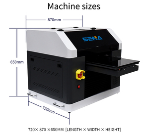 Small UV <b>Printer</b> Direct on A3 UV Flatbed Inkjet <b>Printer</b> for ID Card Box Phonecase Acrylic DIY Pattern <b>Sticker</b> <b>Machine</b> - Product Image 3
