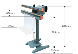 <span class=keywords><strong>Selladora</strong></span> <span class=keywords><strong>Industrial</strong></span> Vertical Manual <span class=keywords><strong>de</strong></span> 650 mm con Interruptor <span class=keywords><strong>de</strong></span> <span class=keywords><strong>Pedal</strong></span> para Bolsas <span class=keywords><strong>de</strong></span> Arroz, Bolsas <span class=keywords><strong>de</strong></span> Alimentos, Bolsas <span class=keywords><strong>de</strong></span> Aperitivos, Sellado <span class=keywords><strong>de</strong></span> Calor <span class=keywords><strong>de</strong></span> Una o Dos Caras - Product Image 4
