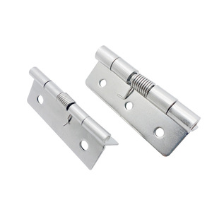 Bisagras de resorte de acero inoxidable 304 de 1, 1.5, 2, 2.5 pulgadas con retorno automático para puertas y ventanas plegables, apertura de 180 grados - Product Image 1