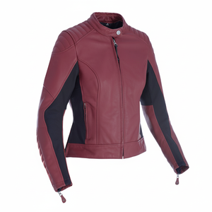 Wholesale Button-Down Women's Kangaroo Leather Jacket Thick Winter Coat Turn-Down Collar Zipper Closure <b>Quilted</b> Linen Fur Logo - Product Image 1