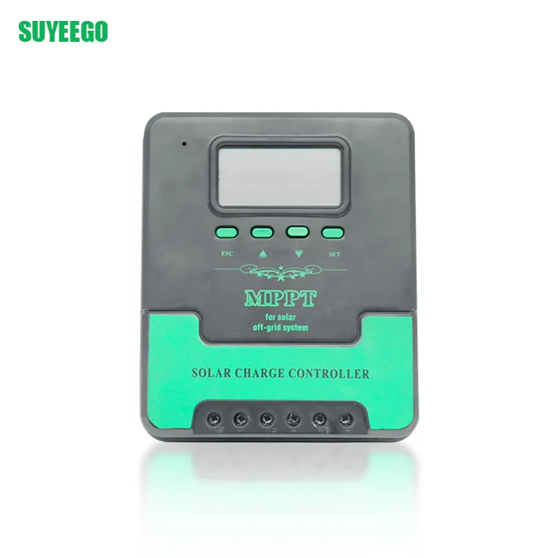 MPPT Solar laderegler 12V/24V Auto DC 10A 20A 30A 40A 50A 60A LCD-Anzeige Off-Grid-System Blei-Säure-Lithium-Batterie RS485