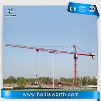 Grue à tour autoportante robuste série QTZ, équipement de levage pour chantier de construction