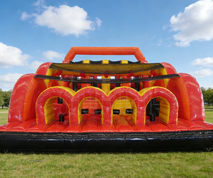 Parcours d'obstacles <span class=keywords><strong>gonflable</strong></span> pour enfants, château <span class=keywords><strong>gonflable</strong></span> avec toboggan, structure <span class=keywords><strong>gonflable</strong></span> personnalisée en PVC, installation facile, <span class=keywords><strong>location</strong></span> pour <span class=keywords><strong>aire</strong></span> <span class=keywords><strong>de</strong></span> <span class=keywords><strong>jeux</strong></span> - Product Image 4