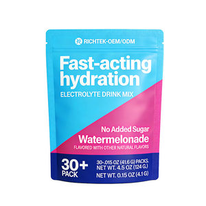 Integratore di idratazione cheto in polvere Private Label 0 calorie 0 zucchero elettrolita bevanda energetica Keto elettrolita in polvere - Product Image 4