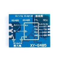 Grado industrial 3,3 V 5V TTL a RS485 Módulo RS485 a TTL Microcontrolador aislado Puerto serie UART Industria