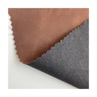 Vente en gros de tissu en cuir synthétique lavable de haute qualité Tissu léger pour vêtements en cuir synthétique