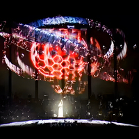 Projecteur haute définition Vue à 160 degrés Film de maille d'hologramme transparent Voir bien Projection d'écran Divertissant des événements en direct