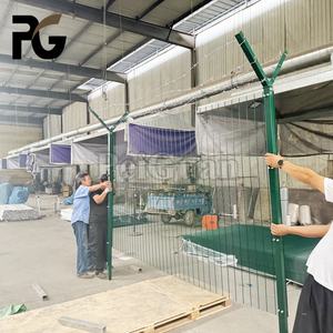 Treillis métallique soudé galvanisé de haute sécurité 358 panneau de clôture anti-montée Service de modélisation 3D anti-vol et anti-coupure disponible - Product Image 6