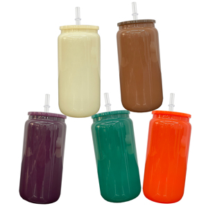 Nuevos Colores Otoño Invierno, Vasos de Cerveza de 16 oz para Sublimación, Ideales para Decoración con UV DTF, Navidad y Halloween - Product Image 2