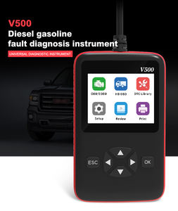 Lonauto Lkw Autodiagnosewerkzeug V500 Motor-Analysator unterstützt 12 obd2 Protokolle intelligentes Cool Item FCC CE RoHS - Product Image 4