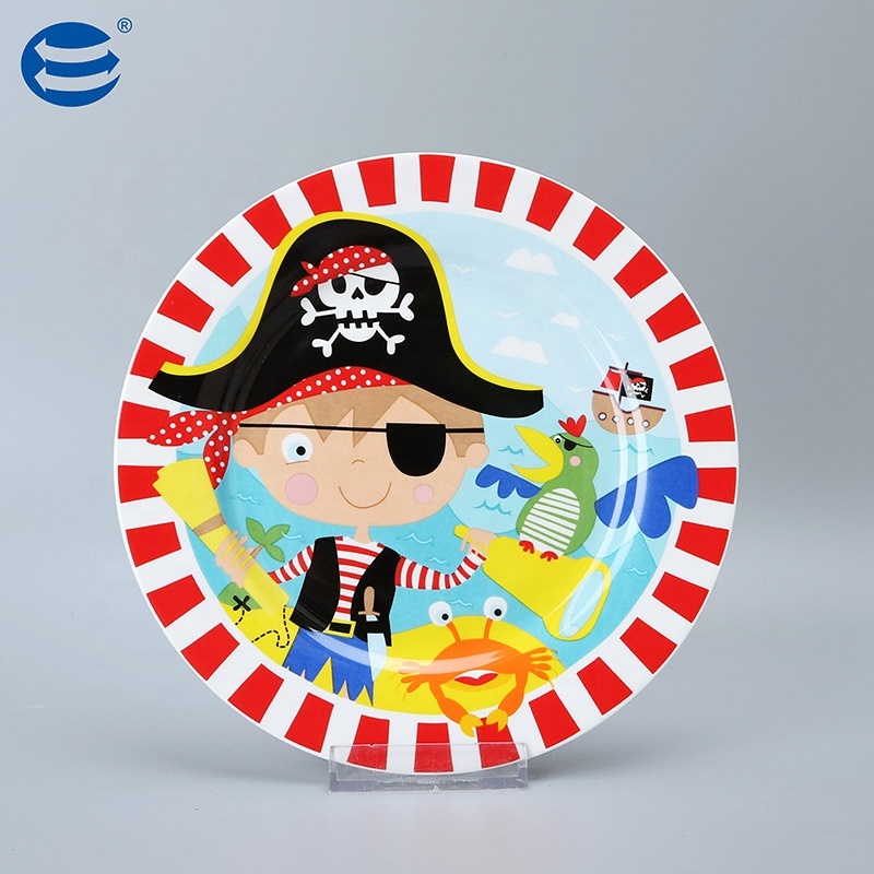 Excellente vente en gros ensemble de dîner en céramique assiettes de vaisselle 3 pièces en porcelaine blanche assiettes