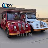 Véhicule tout-terrain à batterie lithium, buggy des dunes électrique convertible, voiture électrique classique vintage pas chère pour 8 personnes