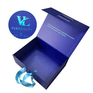 Boîte cadeau de luxe personnalisée haut de gamme avec estampage à chaud UV, élégante et personnalisée pour les marques de cosmétiques, les <span class=keywords><strong>occasions</strong></span> spéciales, unique - Product Image 1