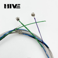 Direct Supply Violin Strings - 4/4 Colored Looped Aluminum-magnesium Alloy Violin Strings for Violins