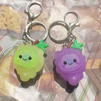 2026 Meest populaire creatieve mode schattige cartoon fruit sleutelhanger tasdecoratie party favor promotie cadeau in bulk