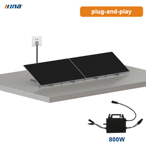 Kit <span class=keywords><strong>solaire</strong></span> à 2 panneaux Zn-Al-Mg à brancher, support de montage plat pour balcon, système de montage <span class=keywords><strong>solaire</strong></span> - Product Image 1