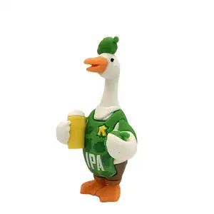 Custom NFT Toy/OEM 3D Vinyl Toy Manufacturer/Custom 3D Soft PVC Duck Figure Toys with Competitive Price