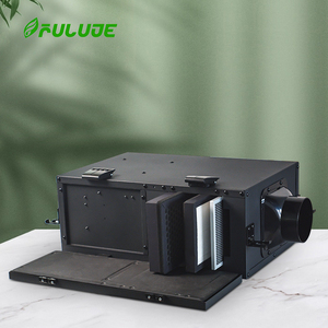 Ventilateur de conduit d'air frais FULUDE PM2.5 avec moteur sans balais, élimination de la brume, stérilisation, pour usage domestique et restaurant, personnalisable - Product Image 2