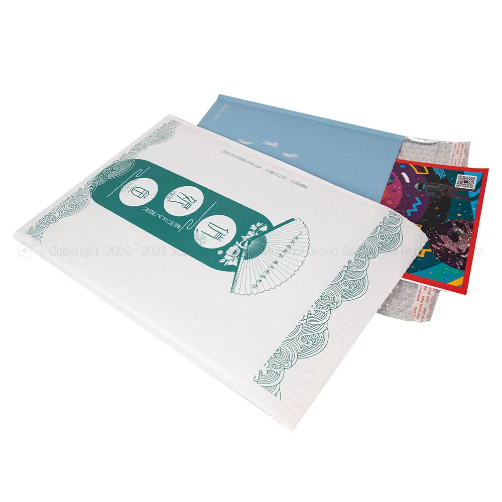 0,1mm Poly Mailer Express Mailer Poly Bubble Packaging Sobre Acolchado Poly Bubble Sobres