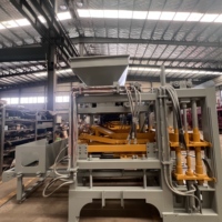 Machine à fabriquer des blocs de ciment hydrauliques QT7-15 avec système de contrôle PLC
