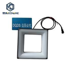 Source de lumière LED multi-angle KEYENCE CA-DQW12 pour vision industrielle CA-DQW12 pour système d'inspection industrielle, unité d'éclairage blanc - Product Image 1