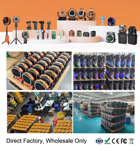 พัดลมคลิปหนีบอเนกประสงค์สำหรับตั้งแคมป์กลางแจ้ง 8000MAH พร้อมไฟ รีโมทคอนโทรล มอเตอร์ไร้แปรงถ่าน แบตเตอรี่แบบชาร์จ USB ได้ - Product Image 5