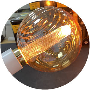 E27 cơ sở hình dạng đặc biệt 3 Wát 200LM 2000k màu vàng ấm trắng Filament Edison cổ điển Filament bóng đèn toàn cầu đèn cho Nhà, khách sạn - Product Image 4