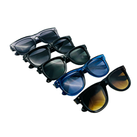 Lunettes de soleil polarisées de luxe pour hommes, montures TR90 de haute qualité, style aviateur, tendance carrée, design de créateur