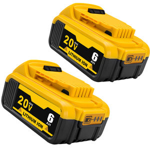 Batería de Litio Recargable de Reemplazo DCB200 de 20V 5.0Ah 6.0Ah para Herramientas Eléctricas DeWalt de 18V DCB185 <span class=keywords><strong>DCB203</strong></span> DCB206 DCB181 DCB184 - Product Image 2