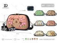 Borsa Cosmetica Kabibala a Forma di Cartone Animato, Semicircolare, Rigida, Piccola, in EVA con Chiusura a Cerniera - Product Image 1