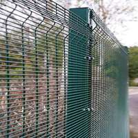 358 Anti-klimhek, draaipoort, hoge beveiliging, carbon stalen frame, PVC gecoat, eenvoudig te monteren, geschikt voor huis en luchthavenbeveiliging