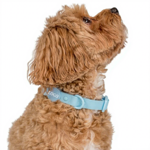 Factory Tactical Modern <b>Dog</b> Collar Quick Release Buckle Adjustable Soft PVC Puppy PET <b>Waterproof</b> Solid Pattern Breakaway Collar - Product Image 3