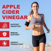 Complément Alimentaire Capsules de Vinaigre de Cidre de Pomme avec Vinaigre de Cidre de Pomme pour Soutenir la Digestion